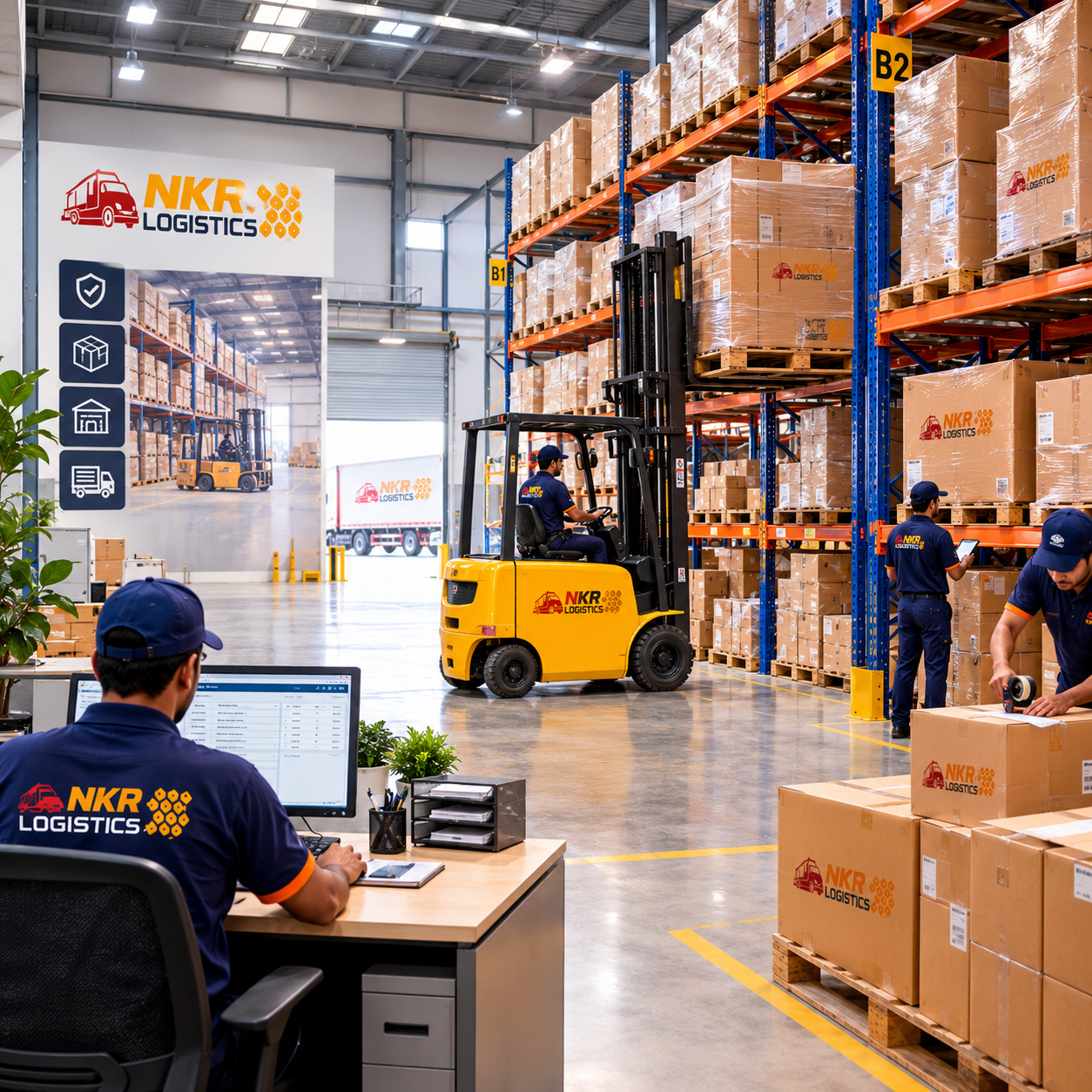 NKR Logistics: Reliable Logistics & Supply Chain Partner in India