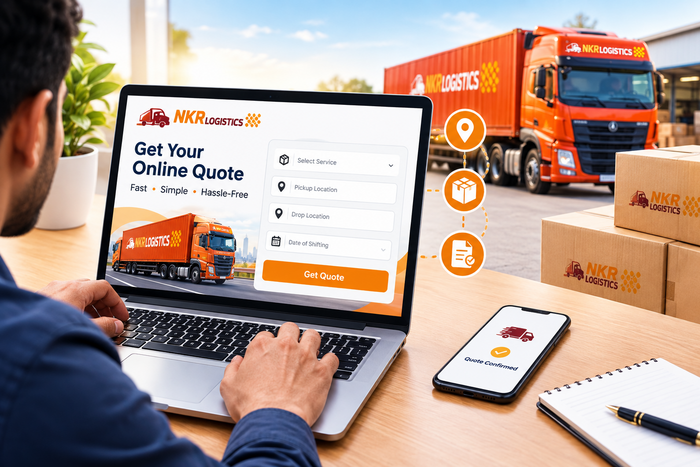 Get your online quote with NKR Logistics